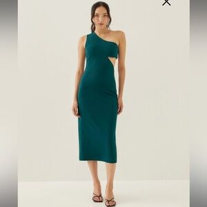 Love Bonito Adaline Padded Asymmetrical Dress